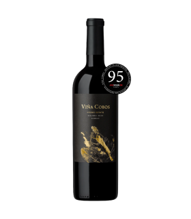 Vino Malbec Viña Cobos Vineyard Designate Hobbs Estate 750 Ml.